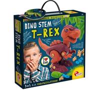 Dino STEM - LISCIANI - I'm a Genius - Construis ton T-Rex - Puzzle et autocollants - Activité ludique et éducative