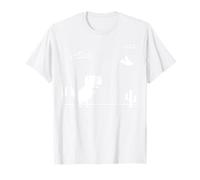 Dino T-Rex Dinosaure Pixel Game No Internet Offline Femmes Hommes T-Shirt