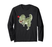 Dino T-Rex est Amoureux Manche Longue