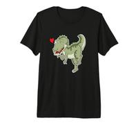 Dino T-Rex est Amoureux T-Shirt Haut de Gamme