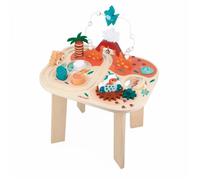 Janod Table d'activités en bois Dino