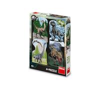 DINO Toys Puzzle Jurassic World 4x54 pièces