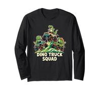 Dino Truck Squad Adventure Monster Fan Dinosaure Préhistorique Manche Longue