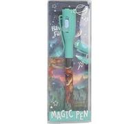 Depesche 13381 Dino World Stylo Secret avec Motif Dinosaure, Encre Invisible et lumière UV, Piles incluses