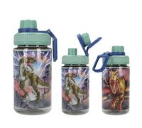 Depesche Gourde Dino World (0412899) – Grand motif Dino, anse, 500 ml