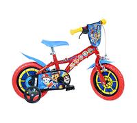 Vélo Dino Paw Patrol 12 pouces - Garçon - Rouge - Frein à pincement