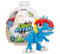 DINOBYTES Dinosaure articulé avec Casque et Fonctions de Combat - Dilo Action Figure-Jouet Cadeau pour Garçons et Filles 3 Ans et Plus