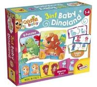 Dinoland - Jeux éducatifs - Carotina BABY - Puzzles, Mémo, Associations Multicolore
