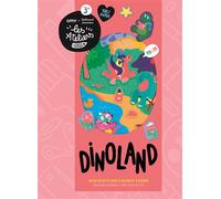 Dinoland - Un poster recto verso à colorier et à décorer - Les Ateliers OMY, Loisirs créatifs dès 3 ans