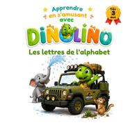 Dinolino: Les lettres de l'alphabet: découvre les animaux, apprendre à reconnaître les lettres et amuse-toi avec des jeux éducatifs