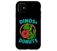 Dinos et Beignets Mignons et drôles Coque pour iPhone 11