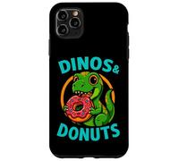 Dinos et Beignets Mignons et drôles Coque pour iPhone 11 Pro Max