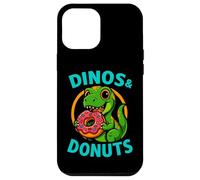 Dinos et Beignets Mignons et drôles Coque pour iPhone 12 Pro Max