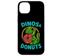 Dinos et Beignets Mignons et drôles Coque pour iPhone 14 Plus