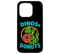 Dinos et Beignets Mignons et drôles Coque pour iPhone 15 Pro
