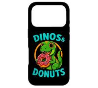 Dinos et Beignets Mignons et drôles Coque pour iPhone 17 Pro
