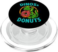 Dinos et Beignets Mignons et drôles PopSockets PopGrip pour MagSafe