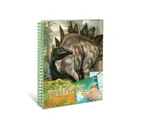 DinosArt Autocollants au numéro Creative Book – Thème dinosaures – 6 pièces