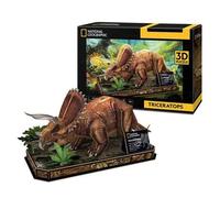 Dinosaur 3D Paper Model Kit - Triceratops