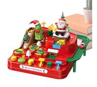 Dinosaur Adventure Car Track Set - 2026 Interactive Dino-Slide Racing Game, 260-Piece Flexible Christmas Train Track with Electric Vehicles, STEM Learning Toy for Kindergarten & Home