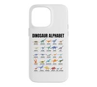 Dinosaur Alphabet - Types of Dinosaurs - Dino Identification Coque pour iPhone 14 Pro Max