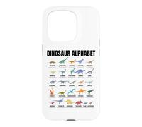 Dinosaur Alphabet - Types of Dinosaurs - Dino Identification Coque pour iPhone 15 Pro