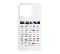 Dinosaur Alphabet - Types of Dinosaurs - Dino Identification Coque pour iPhone 15 Pro Max