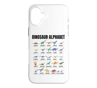 Dinosaur Alphabet - Types of Dinosaurs - Dino Identification Coque pour iPhone 16 Plus
