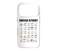 Dinosaur Alphabet - Types of Dinosaurs - Dino Identification Coque pour iPhone 17 Pro