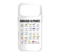 Dinosaur Alphabet - Types of Dinosaurs - Dino Identification Coque pour iPhone 17 Pro Max