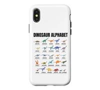 Dinosaur Alphabet - Types of Dinosaurs - Dino Identification Coque pour iPhone X/XS