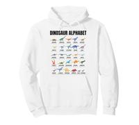 Dinosaur Alphabet - Types of Dinosaurs - Dino Identification Sweat à Capuche