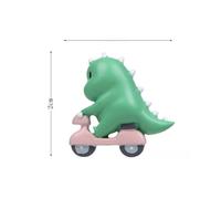 (Dinosaur )Autocollant magnétique réfrigérateur Mickey Mouse Chibi Maruko Chan Drive A Car résine