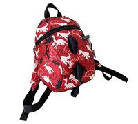 Dinosaur Bookbags For Kids - Oxford Cloth 24x20x10cm | Kids Backpack, Large Capacity School Bag With Anti Lost Lead Smooth Zipper | Durable Stain Resistant Bookbag For Boys Girls School Travel