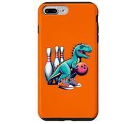 Dinosaur Bowling Player Fun Graphic Dino Bowler Kids Adults Coque pour iPhone 7 Plus/8 Plus