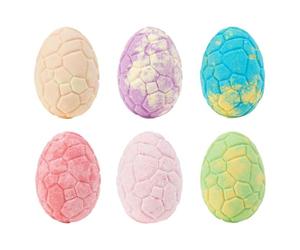 Dinosaur Bubble Balls, Kids Bath Salts, 16.73x10.55 Inches Relaxing Body Cleanser with Fun Egg Design, Spa Accessory, Bath Toy with Gentle Care Feature, Home Tub Tool for Boys Girls