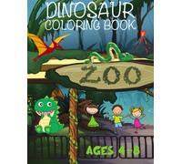 Dinosaur Coloring Book: Dinosaur Easy Mazes ,Spot The Differences And Color , Connect The Dots And Color Activities , Great Gift For Boys & Girls, Ages 4-8 For Kids