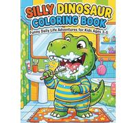 Dinosaur Coloring Book For Kids Ages 3-5: Fun and Easy Dinosaur Designs for Toddlers