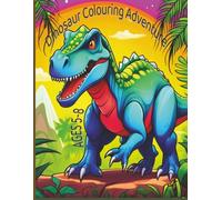 Dinosaur Coloring Book for Kids Ages 5-8: Detailed & Engaging Dinosaur Scenes for Growing Colorists - 60 Unique Pages with T-Rex, Stegosaurus, Velociraptor & More!