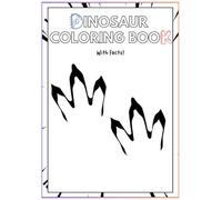 Dinosaur Coloring Book With Facts: Journey to the Jurassic: Color and Learn About Dinosaurs