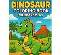 Dinosaur Colouring Book: Ages 3-5