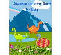 Dinosaur colouring book for kids