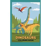 Dinosaur colouring book: My little friends
