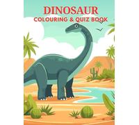 DINOSAUR COLOURING & QUIZ BOOK