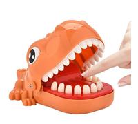 Dinosaur Dentist Bite Finger Toy - Reptile Nipper, 1 Unit Animal for Table Play, Chomping Beast with Audio FX, Playthings, Tricky Game for, Juniors and Households Thrilling Activity