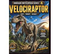 Dinosaur Encyclopedia Series Vol4. Velociraptor: The Fast and Clever Hunter! Discover the Amazing World of the Feathered Dinosaur