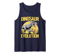 Dinosaur Evolution Dino Chicken Trex Evolutionary Débardeur