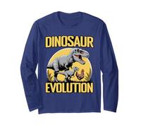 Dinosaur Evolution Dino Chicken Trex Evolutionary Manche Longue