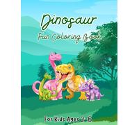 Dinosaur Fun Coloring Book