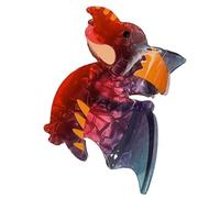 Dinosaur Hair Claw,Cute Novelty Dinosaur Barrettes - Smooth Touch Acrylic Novelty Fashionable Trendy Dinosaurs Shape Acrylic Animal Hair Clips For Children, Women, Kids, Little Girls